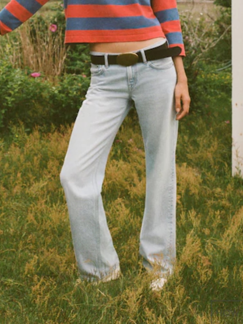 Madewell The Low Rise Loose Jeans In Foster Wash